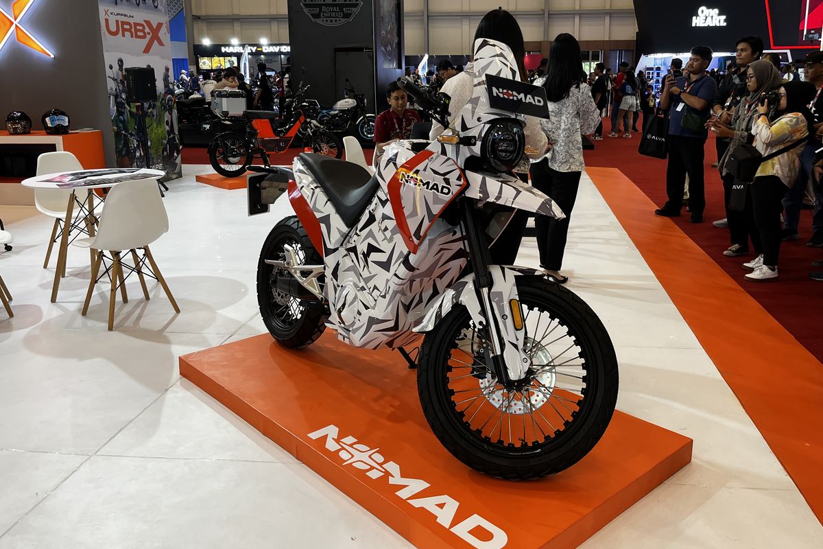 motor listrik, Kupprum, IMOS 2025, Nomad, Kupprum Perkenalkan Nomad, Motor Listrik Dirt Bike Berdaya 200 Km