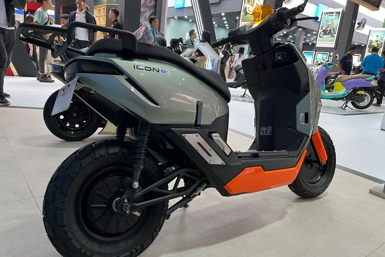 skuter listrik, Pekan Raya Jakarta, Modifikasi motor, Honda Icon e: Capung, Modifikasi Honda Icon e: 'Capung' Jadi Skuter Listrik Dual Purpose