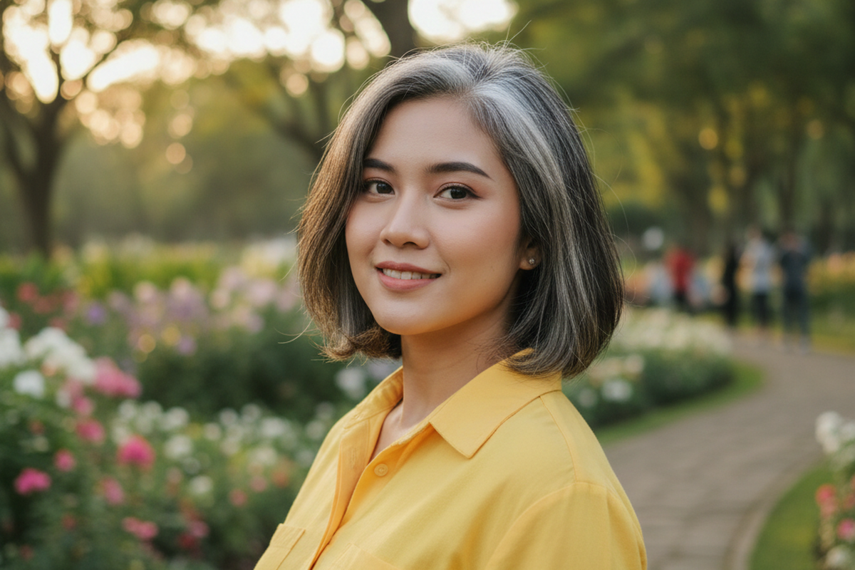 rambut beruban, 6 Perubahan Rambut saat Usia Bertambah dan Tips Mengatasinya, 1. Semakin banyak uban, 2. Laju pertumbuhan melambat, 3. Penipisan volume, 4. Rentan kusut dan mengembang, 5. Mengalami kerontokan, 6. Perubahan curl pattern