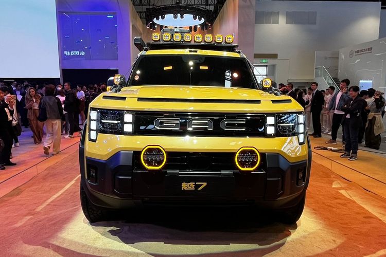 GAC Yue 7, Yue 7, GAC Yue 7 Tampil Garang di Beijing Auto Show 2026