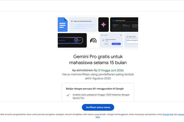 Veo 3, Gemini, Google AI Pro, cara mendapatkan Google AI Pro, cara agar dapat Google AI Pro gratis, Google AI Pro 15 bulan, Cara mendapatkan Google AI Pro, Cara agar dapat Google AI Pro gratis, akun pelajar, akun mahasiswa, gemini, Cara Dapat Google AI Pro Gratis 15 Bulan dengan Akun Mahasiswa, Mudah