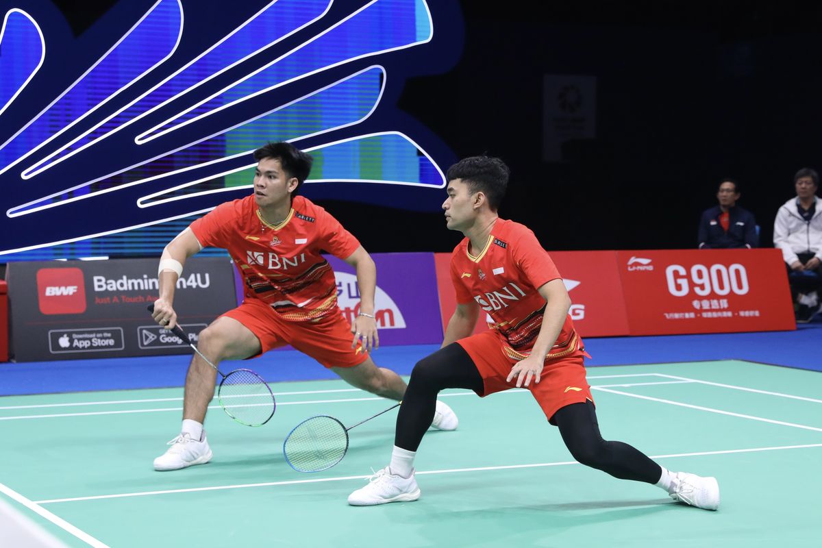 bulu tangkis, Thailand Open, Leo Rolly Carnando, Daniel Marthin, Taiwan, Hasil Thailand Open 2026, Leo/Daniel Langsung Tancap Gas Menang Telak