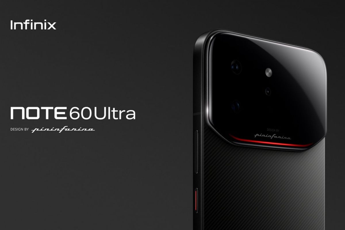 Infinix, Infinix Note 60 Ultra, HP Flagship Infinix Note 60 Ultra Pininfarina Resmi di Indonesia, Ini Harganya