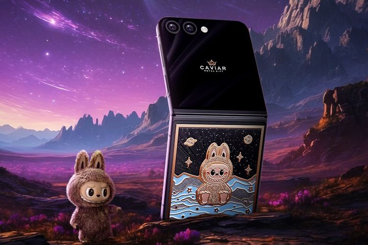 Caviar, ponsel lipat, Samsung, Ponsel lipat, Samsung Galaxy Z Fold 7, Samsung Galaxy Z Flip 7, samsung galaxy z flip 7, Caviar Bikin Samsung Z Fold & Flip 7 Berlapis Emas, Harga Tembus Rp 100 Juta
