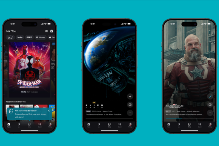 Verts, Disney Plus, video vertikal, feed video, Disney Plus Luncurkan 