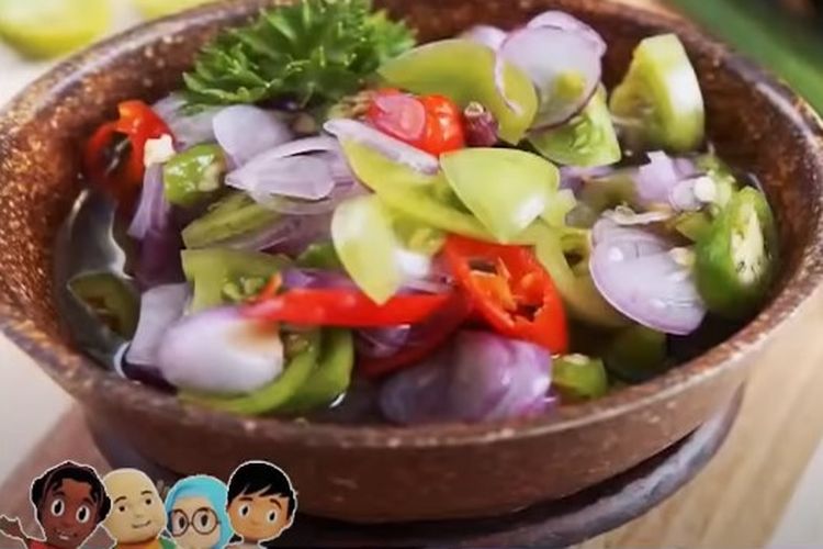 Sambal colo-colo, kuliner Manado, ikan bakar, Apa Beda Sambal Colo-colo dan Sambal Dabu-dabu?