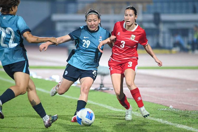 Timnas Putri Indonesia, Satoru Mochizuki, Iris de Rouw, Isa Warps, Timnas Putri Indonesia Vs Singapura 0-2, Alasan Pemain Diaspora Dicadangkan