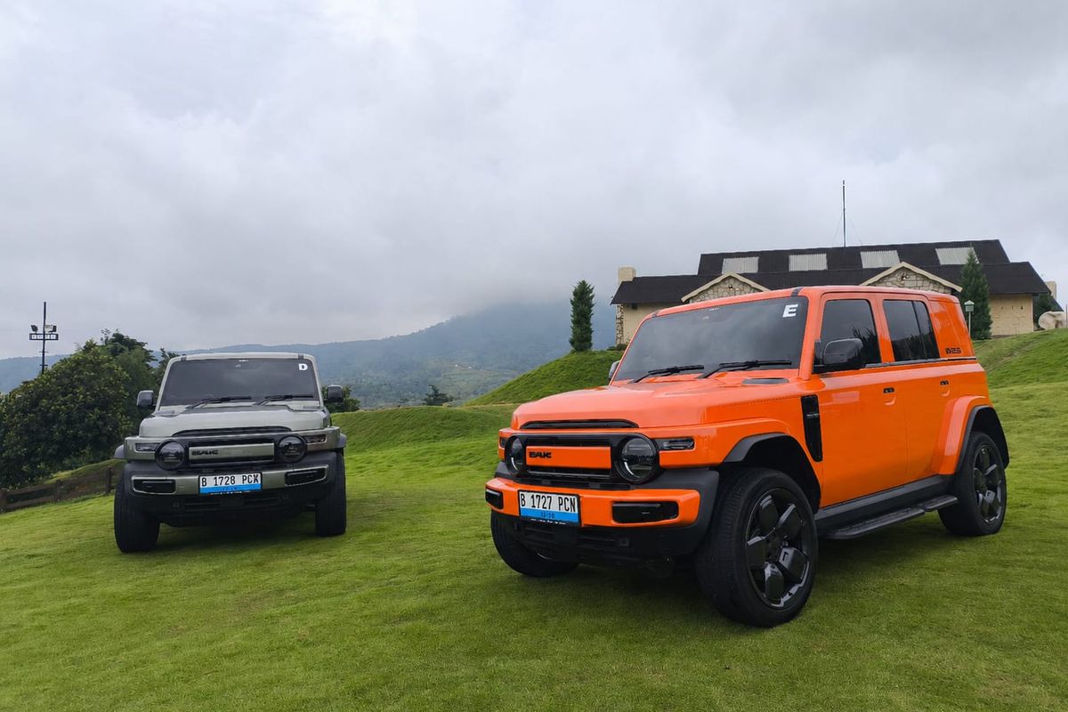 SUV listrik, iCar, iCar V23, iCar Indonesia, iCar V23: Sensasi Offroad dalam Balutan SUV Listrik Retro Modern