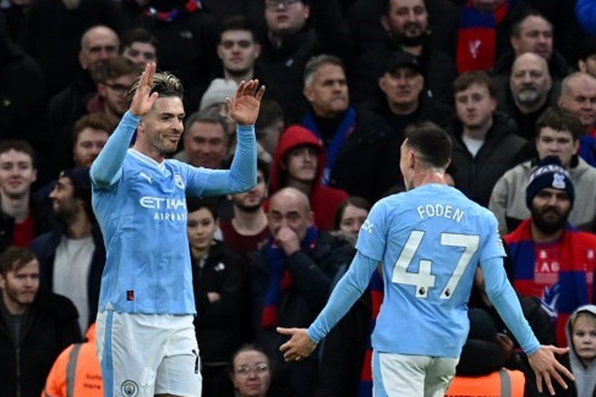 Manchester City, Liga Inggris, Bursa Transfer, Everton, Man City, Jack Grealish, Pinjamkan Jack Grealish ke Everton, Man City Sertakan Opsi Beli Rp 1 T