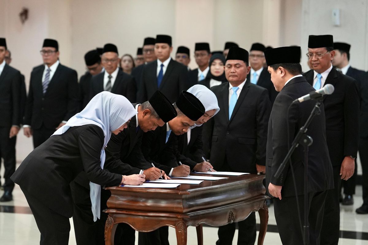 Menpora, Kemenpora, Lantik Pejabat Kemenpora, Erick Thohir: Bukan Sekadar Rotasi, tapi Transformasi Serius