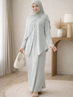 Tren Baju Lebaran 2026, One Set Kebaya yang Bisa Buat Kondangan