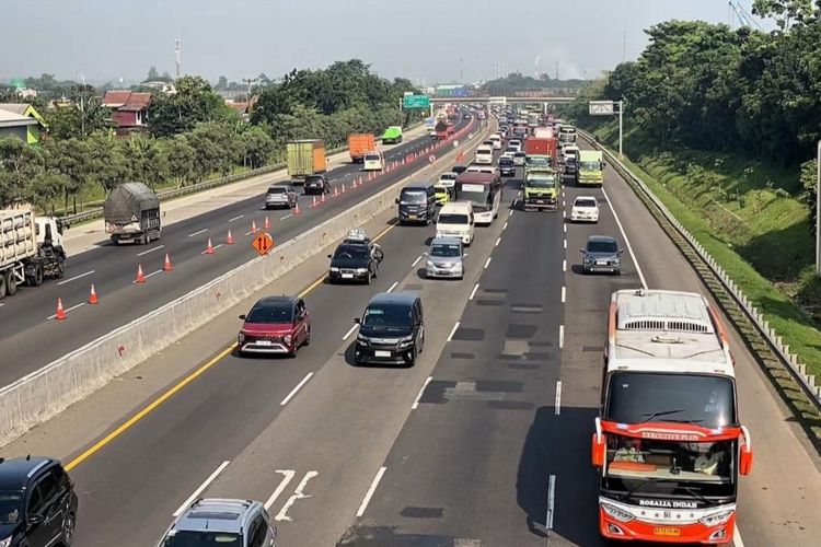 one way, mudik, contraflow, Catat, Jadwal One Way, Contraflow dan Ganjil-Genap Mudik Lebaran 2026