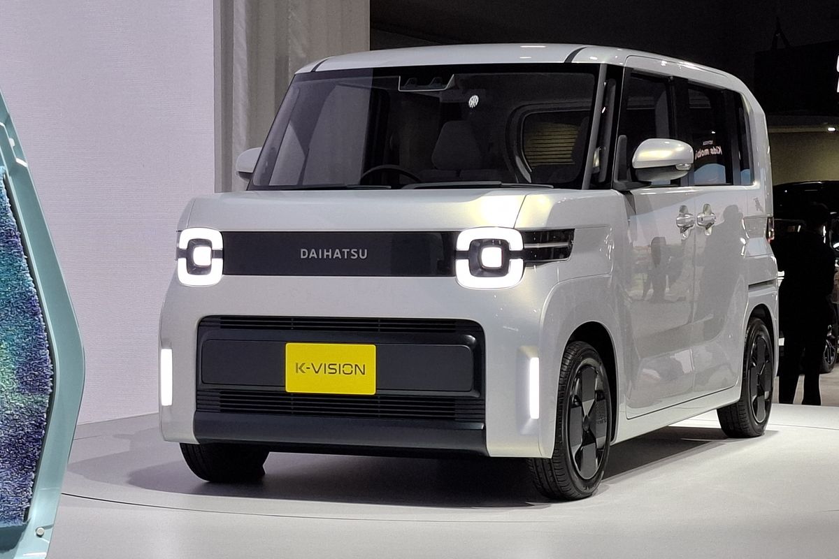 hybrid, Daihatsu, DNGA, Rocky, e-Smart Hybrid, Kei car, Japan Mobility Show 2025, Midget x, Kayoibako-K, K-Vision, Calon Mini e-Smart Hybrid Baru Daihatsu di JMS 2025