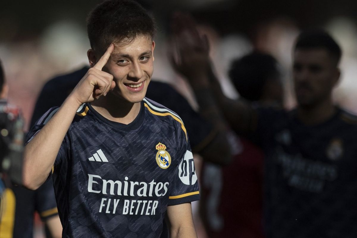 Real Madrid, Arsenal, Liga Spanyol, Bursa Transfer, La Liga, Tottenham, arda guler, Arsenal dan Tottenham Rebutan Arda Guler, Ini Respons Real Madrid