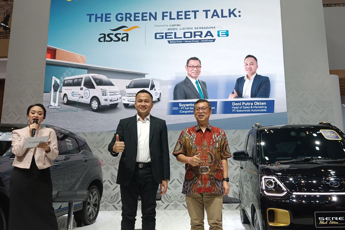 kendaraan listrik, Cargoshare Logistics, hemat biaya, DFSK Gelora E, Kendaraan listrik, DFSK Gelora E, Bisa Uji Coba Gratis 1 Bulan