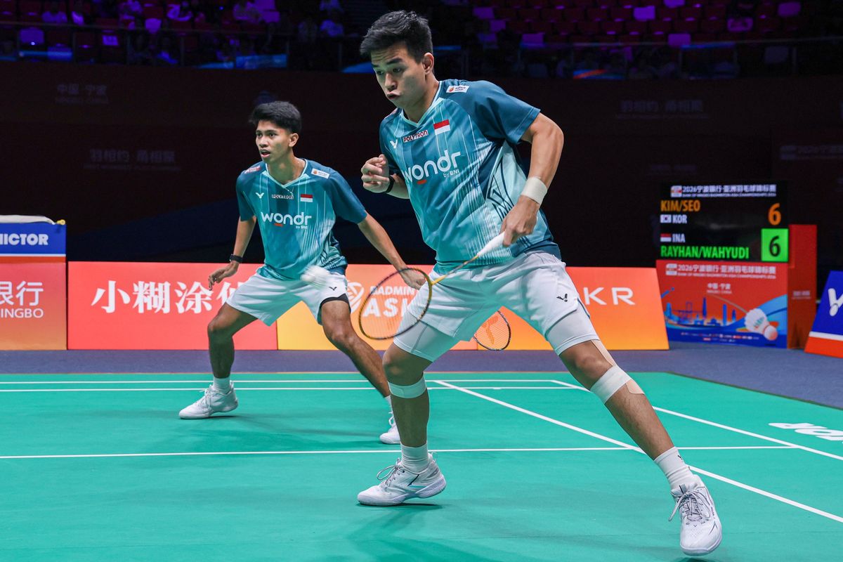Kejuaraan Asia, Badminton Asia Championship, Devin Artha Wahyudi, Ali Faathir Rayhan, Fajar Alfian, Muhammad Shohibul Fikri, BAC 2026: Bekal Berharga Devin/Faathir Repotkan Monster MD Kim/Seo