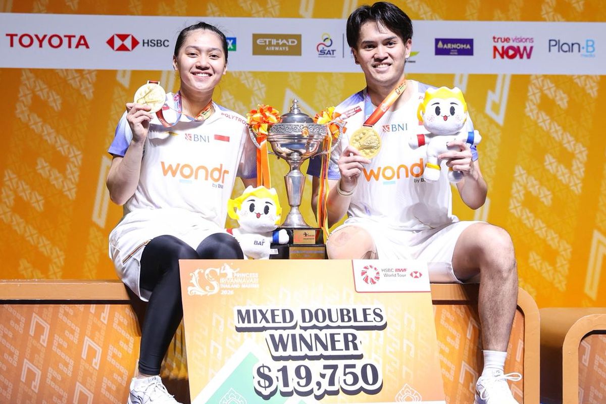 Thailand Masters, Adnan Maulana, Indah Cahya Sari Jamil, Adnan/Indah Juara Thailand Masters, Prospek Cerah Ganda Campuran Indonesia
