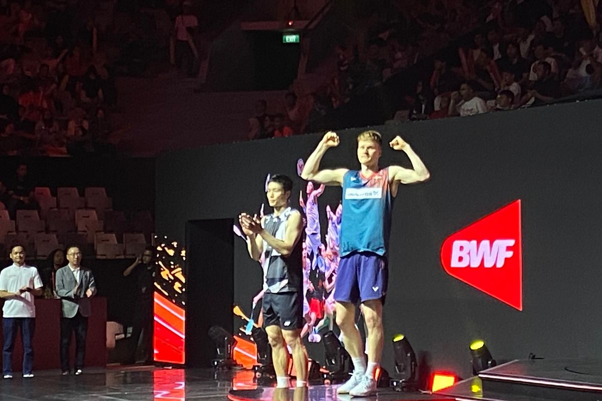 Indonesia Open 2025, Anders Antonsen, BWF World Tour 2025, Hasil Indonesia Open 2025, Antonsen Puji Publik Istora Setelah Juara
