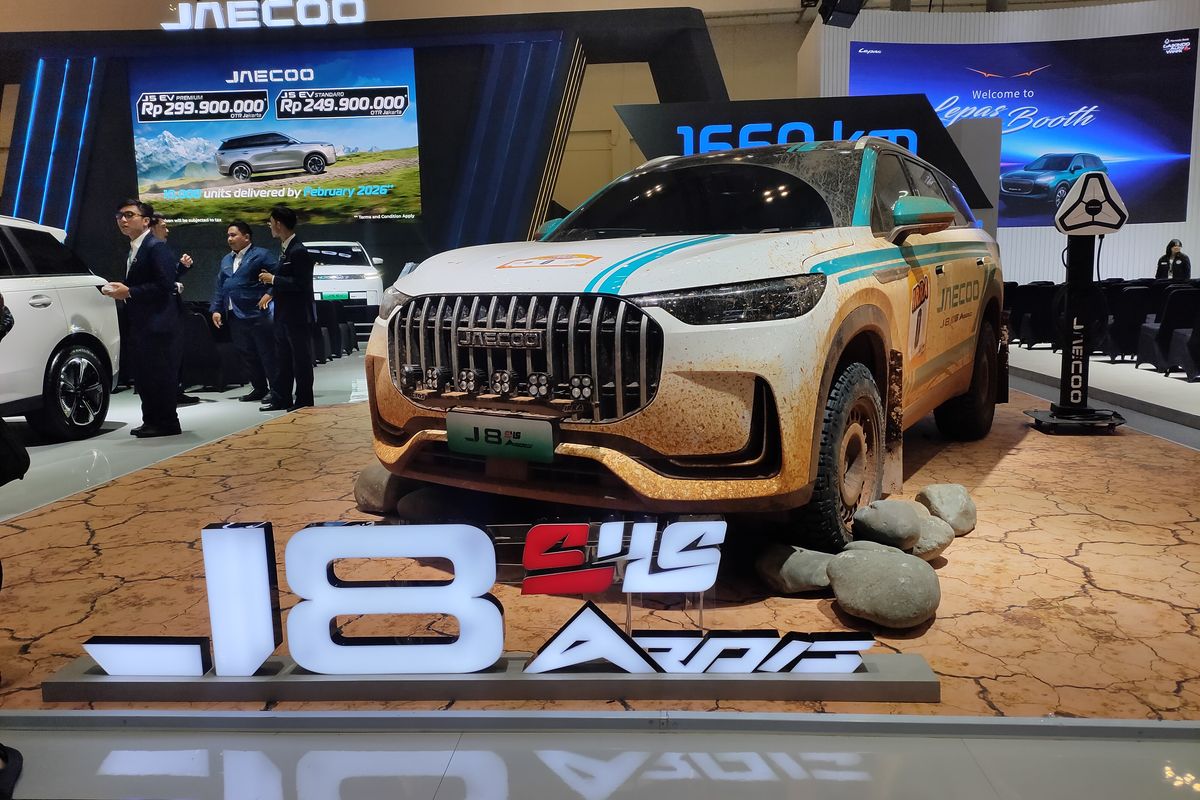 J8 SHS Ardis, kejuaraan IRRA, plug-in hybrid, mobil offroad, J8 SHS ARDIS, chery j8 shs ardis, Teknologi Canggih Chery J8 SHS Ardis dalam Medan Reli IRRA 2025