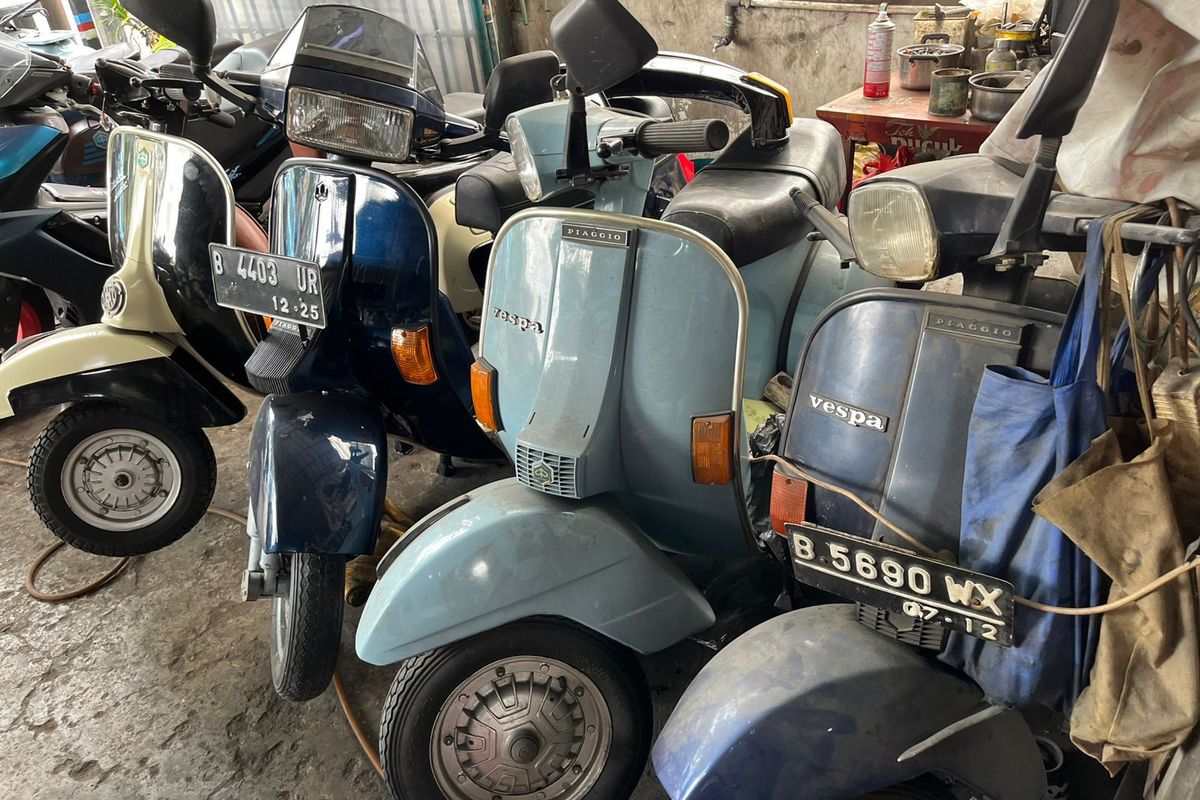 Vespa, Aphin Garage, Vespa bekas, Tertarik Main Vespa Klasik, Begini Cara Cek Kondisi Bekasnya