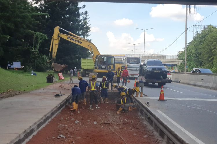 jalan tol, Tol Jakarta-Tangerang, Jasa Marga, Jasa Marga Rekonstruksi Tol Janger sampai 18 Mei, Ini Titik Lokasinya