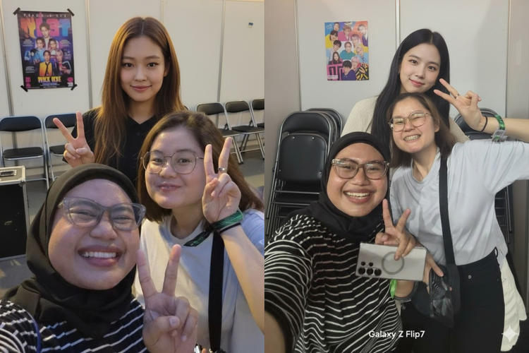 Gemini, Samsung, Jennie, Blackpink, Rose, Google, gemini, BLACKPINK, Lisa BLACKPINK, Jisoo BLACKPINK, Kpop, rose, idol, Gemini AI, Prompt, samsung z flip 7, samsung galaxy z flip 7, nano banana, foto bareng idol kpop, Blink Wajib Coba! Bikin Foto Bareng Idol Pakai Gemini AI di Galaxy Z Flip 7