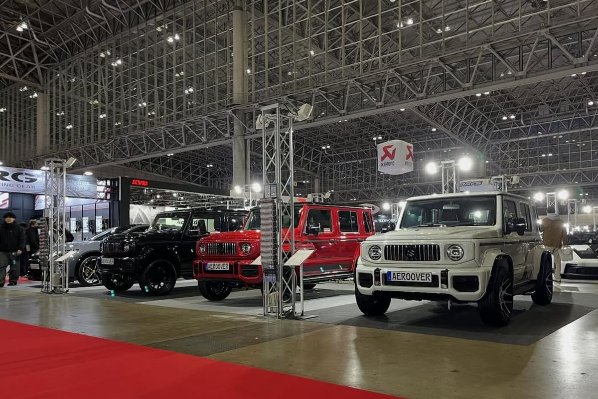 G-Wagen, Jimny 5 pintu, body kit, Ketika Suzuki Jimny Berubah Jadi G-Wagen