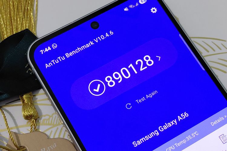 antutu, skor antutu, Exynos 1580, Samsung Galaxy A56, galaxy a56, Samsung A56, Skor AnTuTu HP Mid-range Samsung Galaxy A56 Setara Flagship Lawas