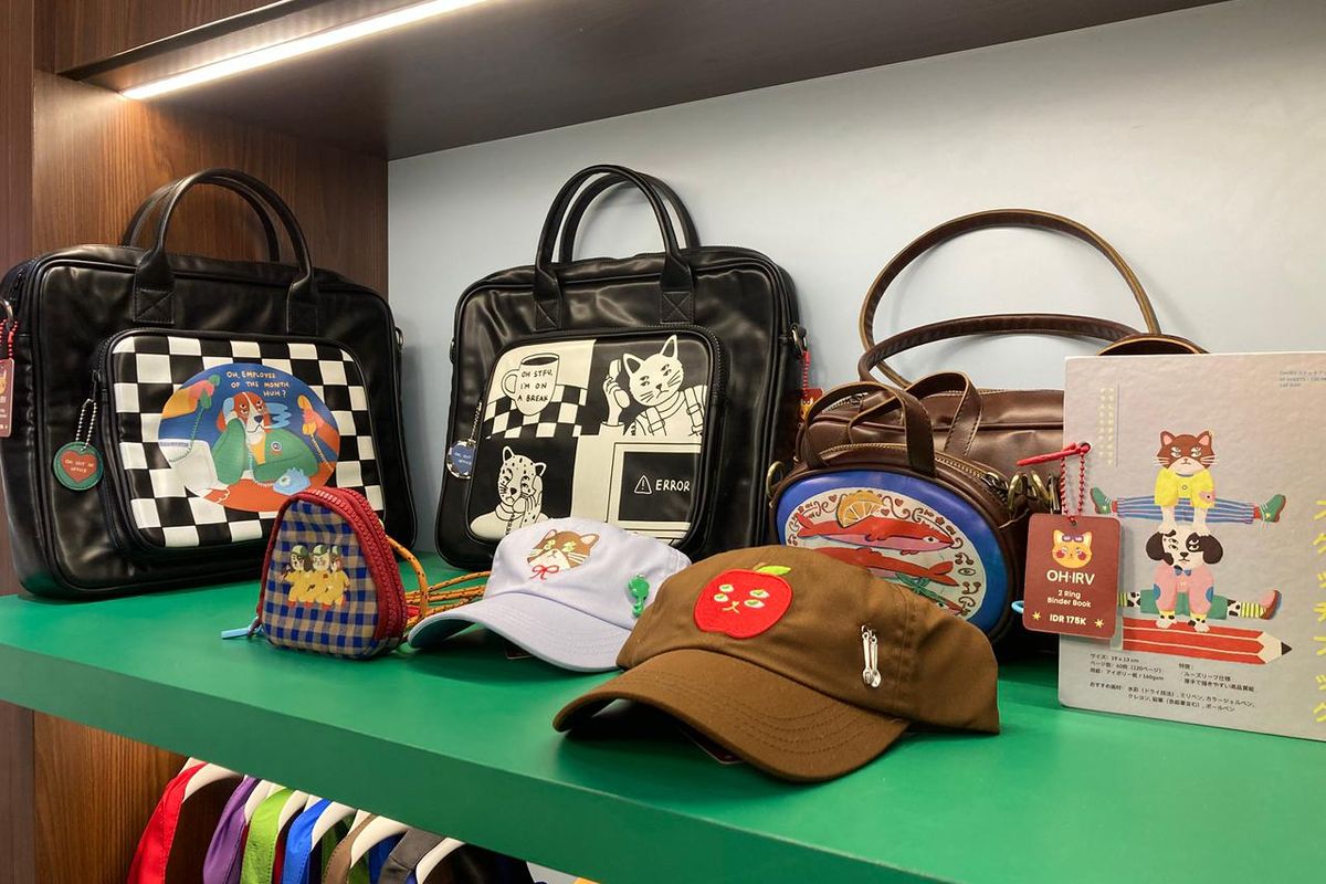 brightspotCITY, Oh.Irv, Brand Lokal Bandung yang Populer Lewat Motif Kucing