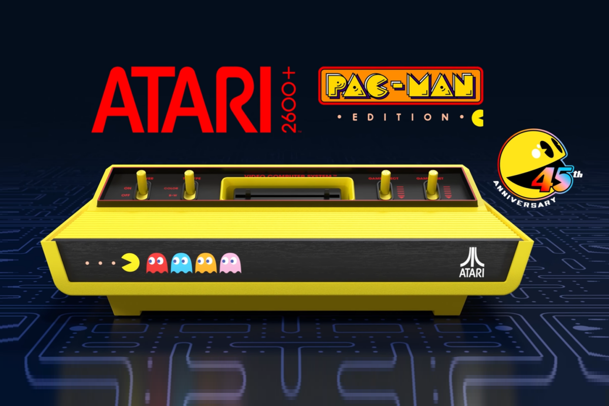 Konsol, Pac-Man, Atari, Bandai Namco, Atari 2600 Plus Pac-Man Edition, konsol, Konsol Retro Atari 2600 Plus Pac-Man Edition Resmi Dijual, Harga Rp 2 Jutaan