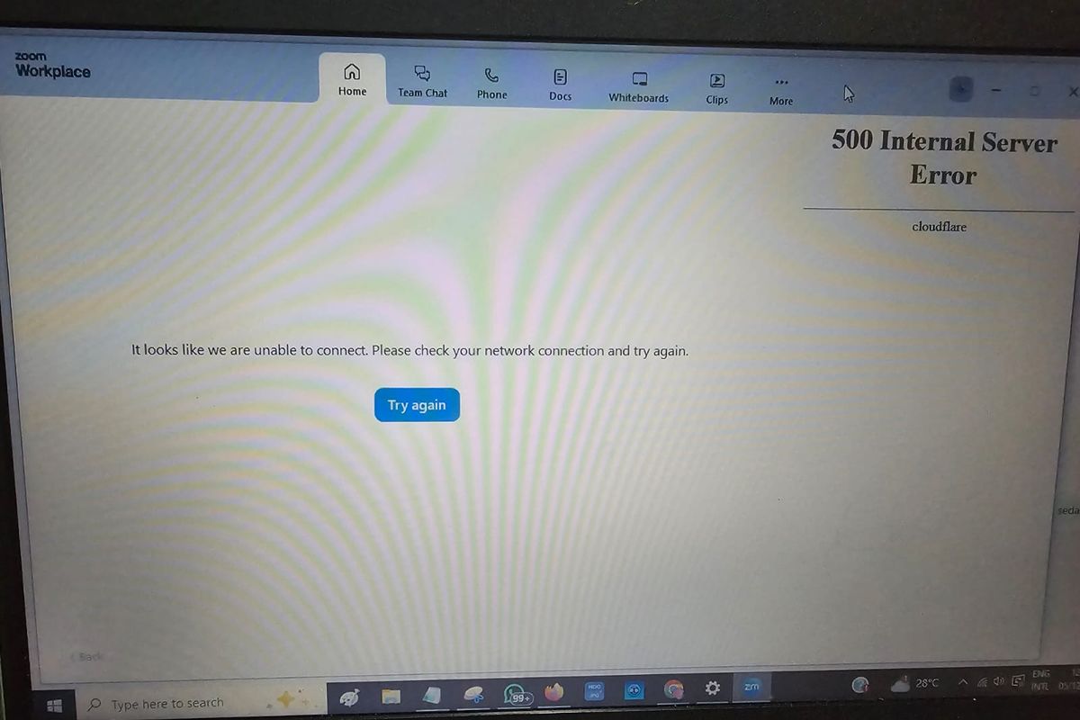 Canva, Zoom, Error, down, error, zoom, Zoom, Canva, dkk Down Jumat Sore, Muncul