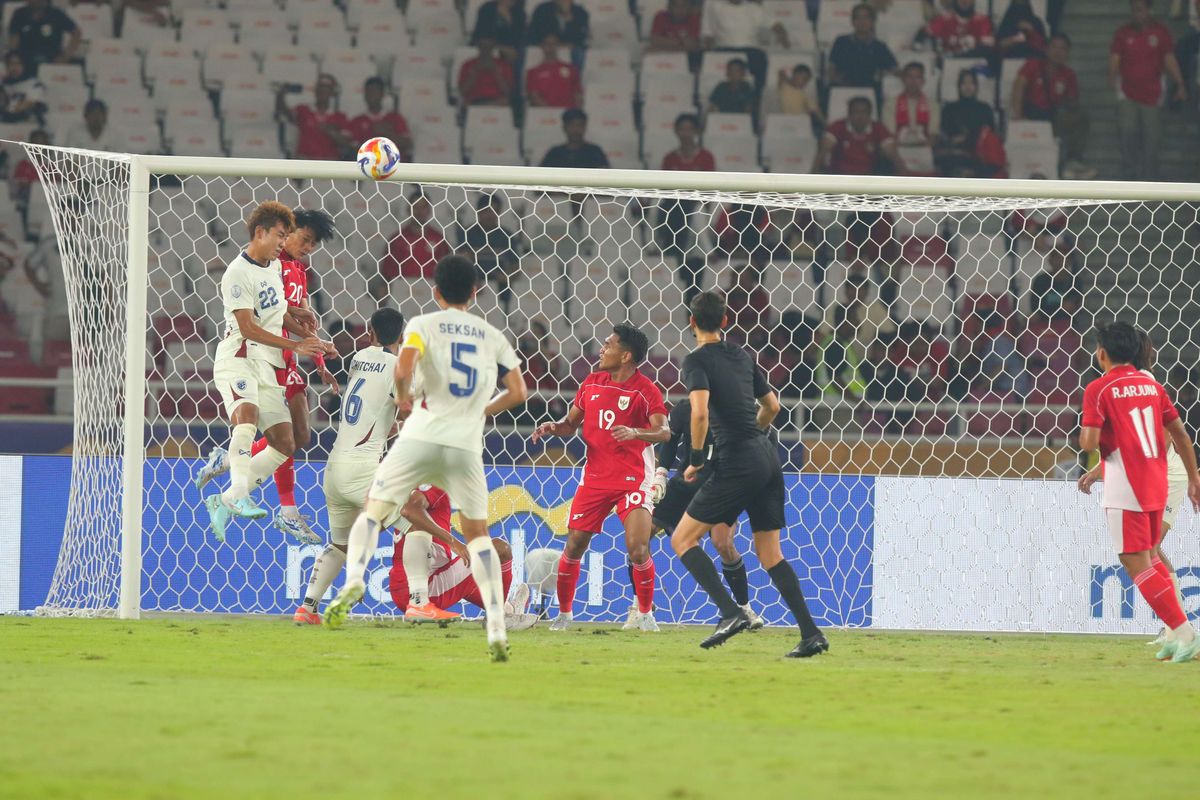 Timnas Thailand U23, Timnas U23 Indonesia, ASEAN U23 Championship 2025, Piala AFF U23 2025, Gerald Vanenburg, timnas Thailand U23, Timnas U23 Indonesia Vs Thailand, Live Hasil Timnas U23 Indonesia Vs Thailand: Pasukan Gerald Vanenburg Tertinggal di Menit 60