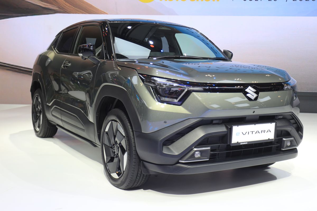 Toyota Urban Cruiser, Suzuki e-Vitara, mobil listrik Suzuki, GJAW, e vitara, Suzuki Pastikan e-Vitara Meluncur Tahun Depan