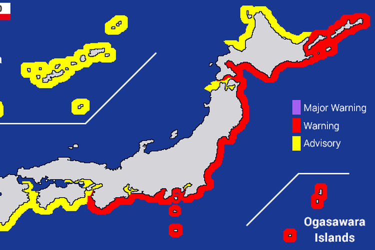 peringatan tsunami, gempa rusia, gempa rusia hari ini, gempa rusia 30 juli, daerah berpotensi tsunami, peringatan tsunami di indonesia, Tsunami Terpantau di Jepang, BMKG Minta Warga Indonesia Waspada dan Jauhi Pantai, Mana Saja?