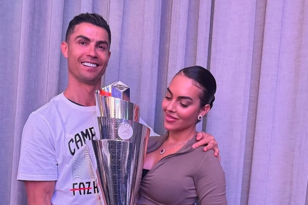 Spanyol, Cristiano Ronaldo, Portugal, tunangan, Georgina Rodriguez, Liga Arab Saudi, Al Nassr, Saudi Pro League, Profil Georgina Rodriguez, Tunangan Cristiano Ronaldo