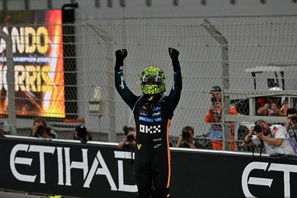 Max Verstappen, F1 GP Abu Dhabi 2025, McLaren, Lando Norris, Klasemen Akhir F1 2025, Klasemen Akhir F1 2025: Lando Norris Juara, Patahkan Dominasi Verstappen