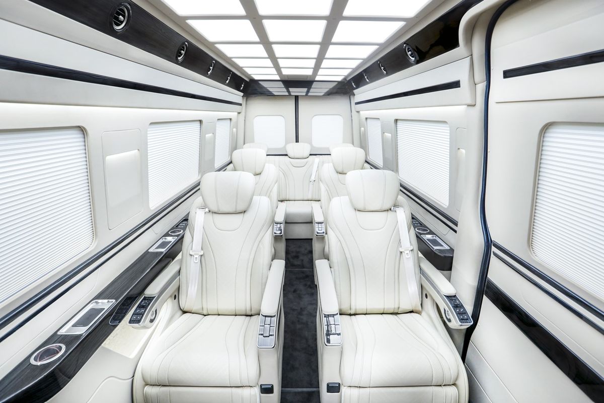 BAV Luxury Auto Design, modifikasi, Mercedes-Benz Sprinter, mercedes-benz sprinter, Ubah Sprinter jadi Senyaman Jet Pribadi, Punya Fitur Melimpah