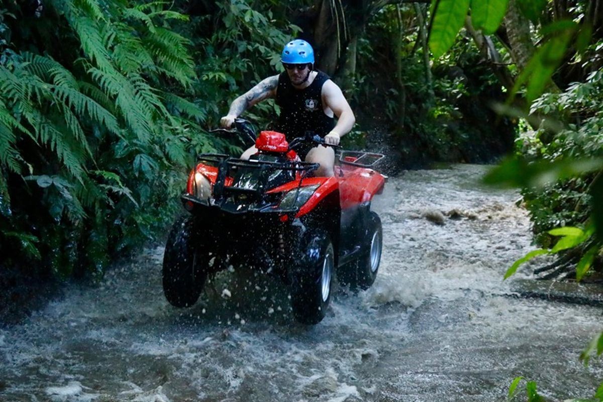 Bali, wisata di Bali, paket wisata bali, off road, Liburan Antimainstream di Bali, Sensasi Off-road Seru dengan ATV Quad Bike