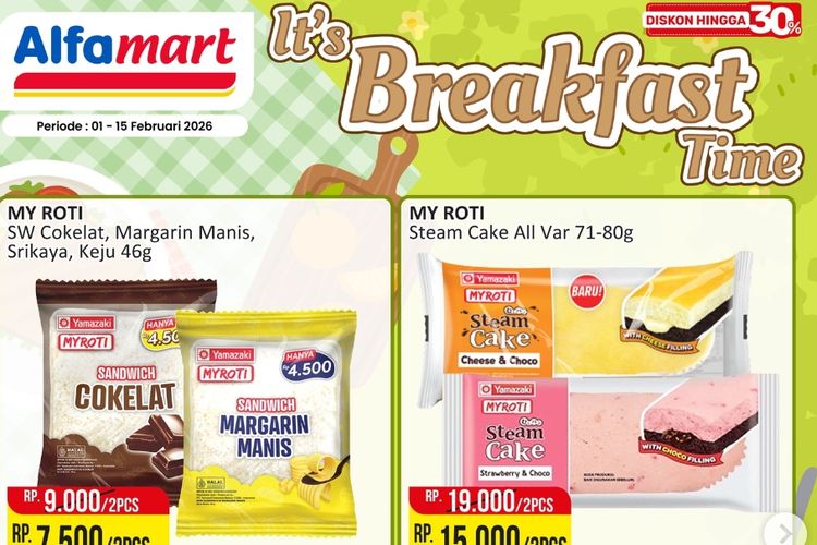 Alfamart, Promo Alfamart Hari Ini 6-12 Februari 2026, Diskon Spesial Sambut Ramadhan, Diskon Promo JSM, Diskon Minyak Goreng HEMAT, Diskon Richeese Wafer Nabati dan Marjan Sirup, Beli 1 Gratis 1 &amp; Beli 2 Gratis 1, Diskon Spesial Persiapan Ramadhan &amp; Gratis Ongkir, Promo JSM Diskon Produk Kebutuhan Rumah Tangga, Tebus Murah Minuman Segar Rp 2.500, Diskon Sosis Siap Santap, Diskon hingga 32 persen Coffee Fair, Voucher Bonus 20.000 UniPin Credits