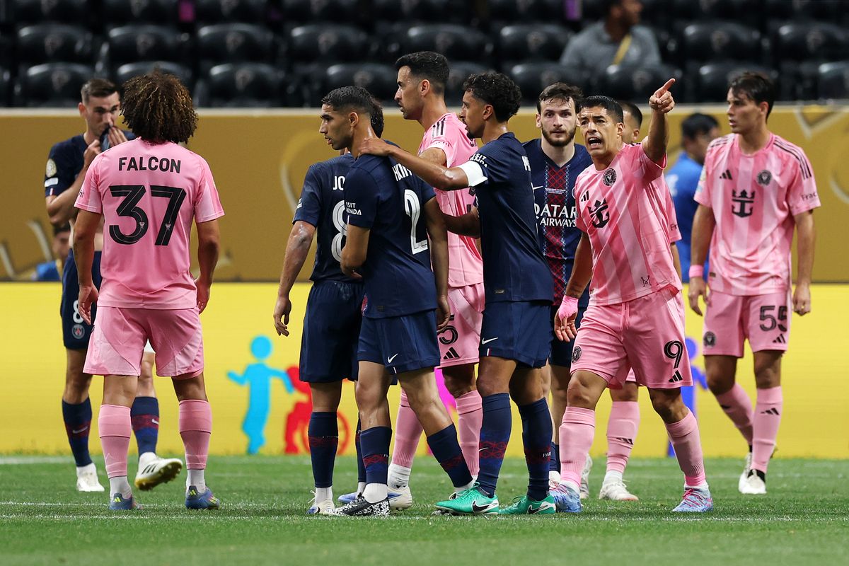 Piala Dunia Antarklub FIFA, Inter Miami, PSG vs Inter Miami, piala dunia antarklub fifa, PSG Vs Inter Miami 4-0, Lionel Messi dkk Pulang dari Turnamen