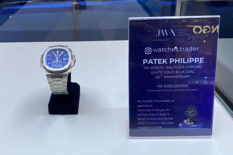 jam tangan mewah, Richard Mille, merek jam tangan mewah, Patek Philippe, Rolex, Cartier, Grand Seiko, JWX 2026, Audemars Piguet, Jakarta Watch Exchange Digelar, Ada Jam Tangan Mewah Rp 11,5 Miliar