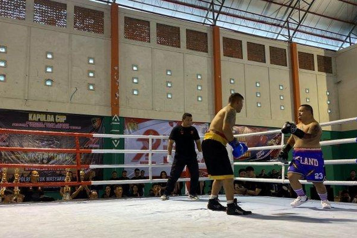 Polda Jawa Tengah, Street Boxing Event 2025, GOR Pandanaran Wujil, Hari Bhayangkara, tinju, Tinju, polda jawa tengah, 