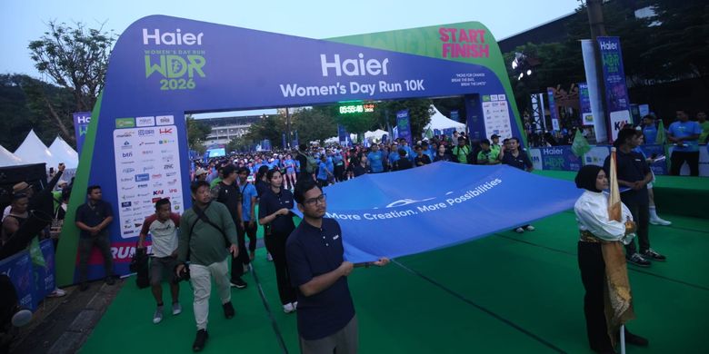 Ribuan Perempuan Pelari Ikuti Ajang Women’s Day Run 10K 2026