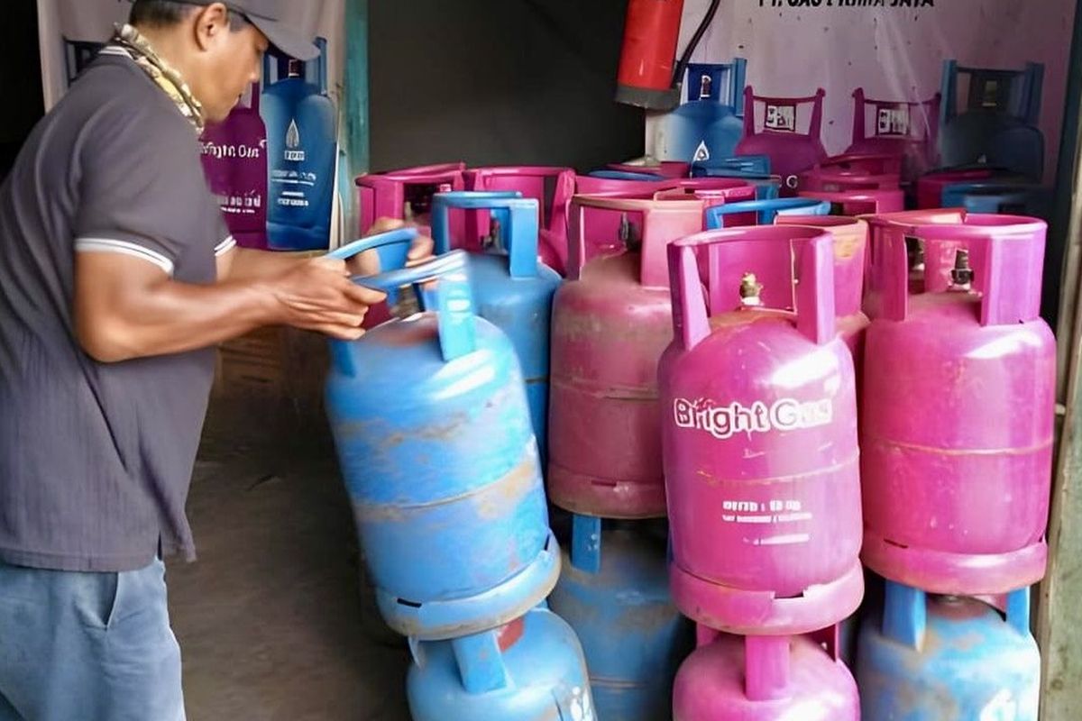 elpiji, Bright Gas, Blue Gaz, bright gas, tabung elpiji, tabung gas elpiji, blue gaz, Kenali Perbedaan Bright Gas Tabung Pink dan Blue Gaz Tabung Biru