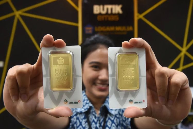 harga emas, harga emas Antam, harga emas Antam hari ini, harga emas hari ini, harga emas antam logam mulia, Harga Emas Antam Hari Ini 22 November 2025, Turun Rp 7.000 per Gram, Cek Daftarnya