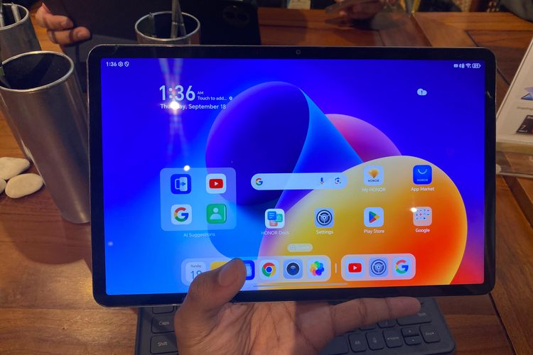 tablet, Honor, Honor Pad X9a, honor pad x7, Kesan Pertama Menjajal Tablet Honor Pad X9a dan Honor Pad X7, Ringan dan Terjangkau