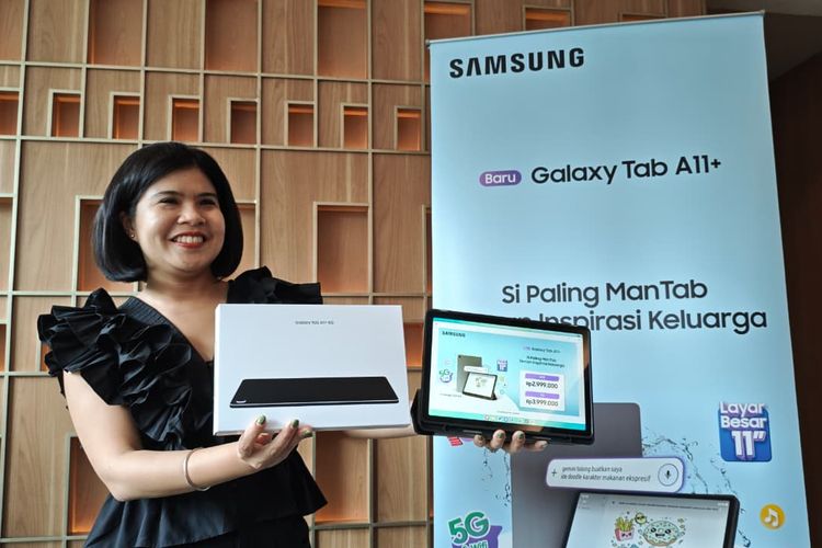 Samsung, Galaxy Tab A11 Plus, Samsung Tab A11 Plus, Tablet Samsung Galaxy Tab A11 Plus Resmi di Indonesia, Ini Harganya
