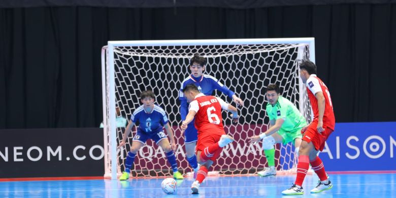 Piala Asia Futsal, Timnas, Jepang, Samuel Eko, Timnas Futsal, Hasil Timnas Futsal Indonesia vs Jepang 5-3, Garuda Terbang ke Partai Final