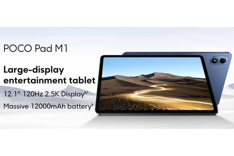 Poco, Poco Pad X1, Poco Pad M1, Bocoran spesifikasi, Tablet Poco Pad X1 dan M1 Debut Global di Bali, Ini Bocoran Spesifikasinya