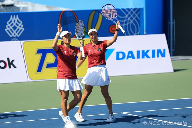 SEA Games 2025, tenis Indonesia, Janice Tjen, Aldila/Janice Tutup Perjuangan Tenis Indonesia di SEA Games 2025 dengan Sempurna